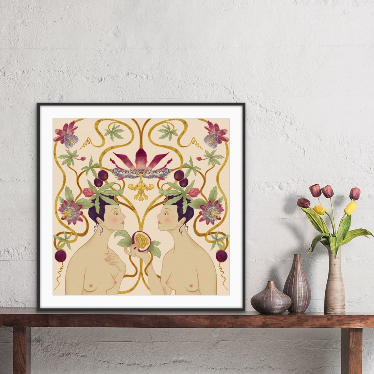 ‘Passion’ Framed & Mounted Print