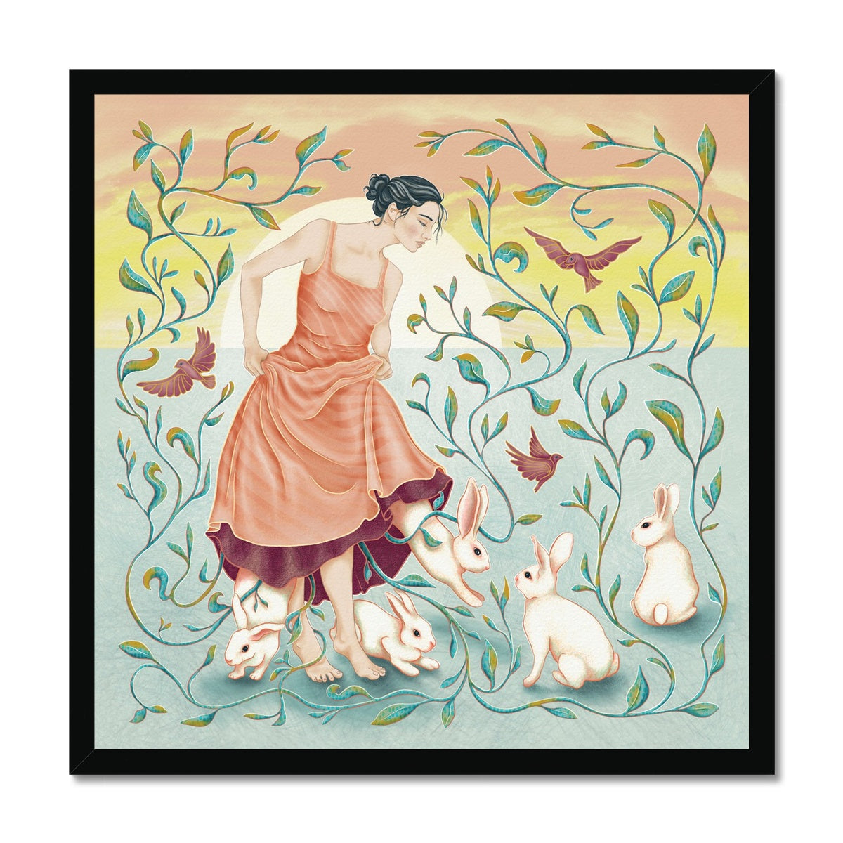 ‘Untamed’ Framed Print